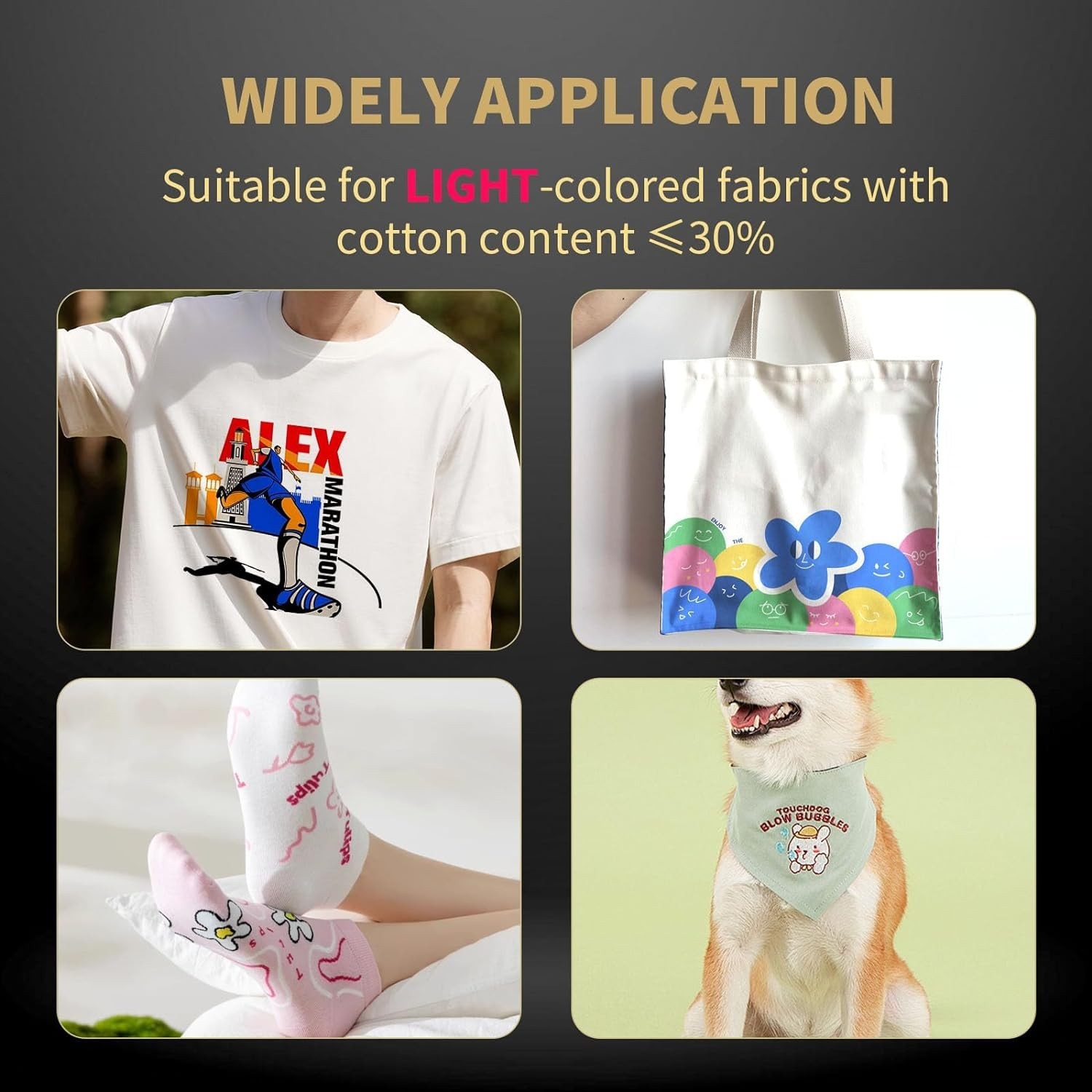 Bundle A-SUB Sublimation Paper 11×17 125g + 480ML A-SUB Sublimation Ink Fit Epso