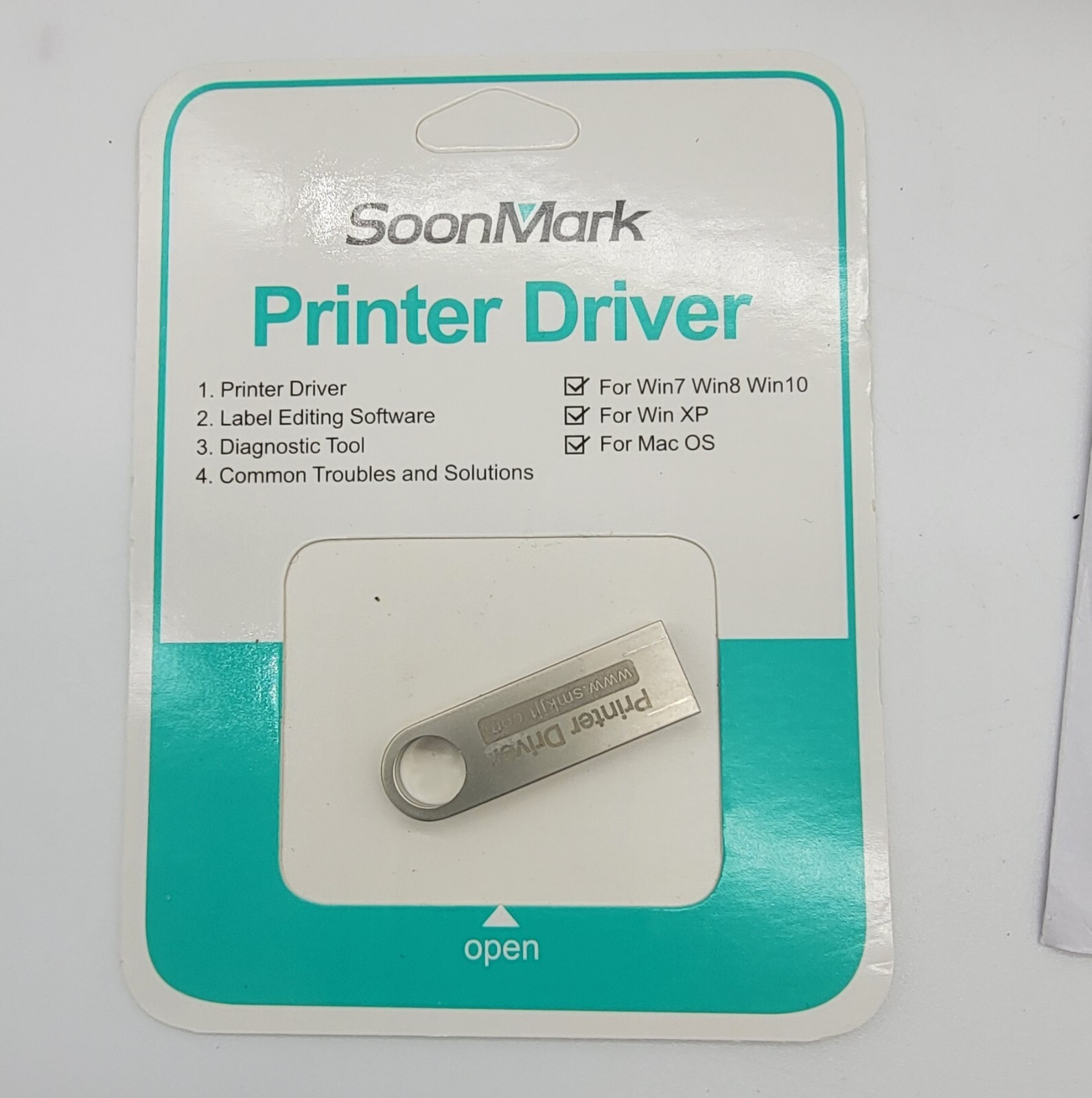 Soonmark SMK-M6 4×4″ 203dpi Direct Thermal Barcode Label Print USB -Mac/windows