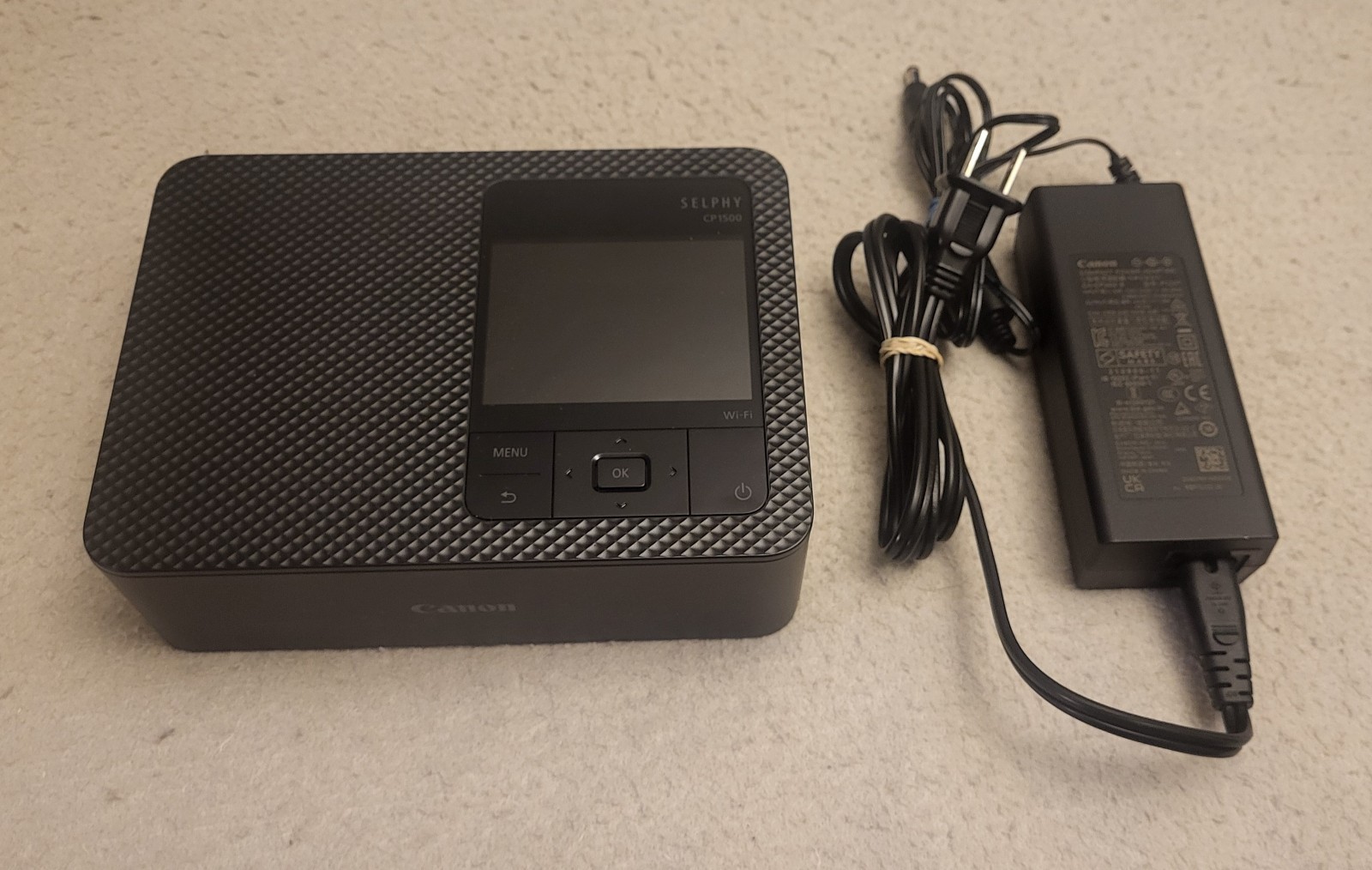 Canon SELPHY CP1500 Wireless Compact Photo Printer Wi-Fi – No Paper Tray