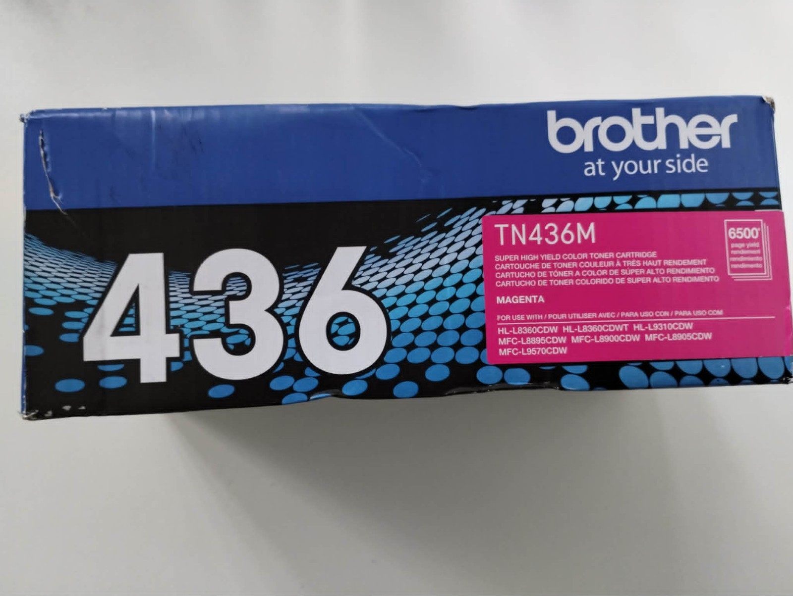 Genuine Brother TN-436M Magenta Super High Yield Toner TN-436 New