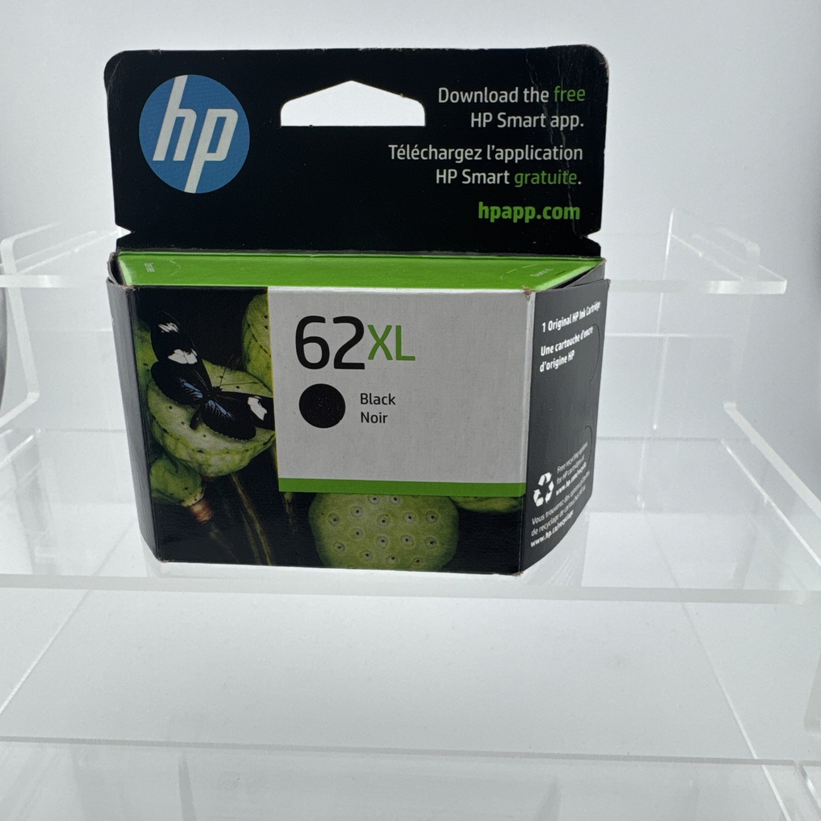 Genuine HP 62XL Black High-yield Ink | Works with HP ENVY – Expired 9/2023
