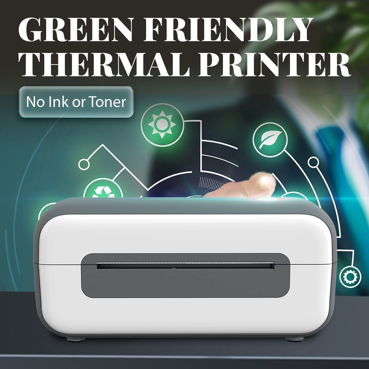 Label Printer Thermal Label Printer 4×6 Shipping Label Makers for USPS FedEx Lot