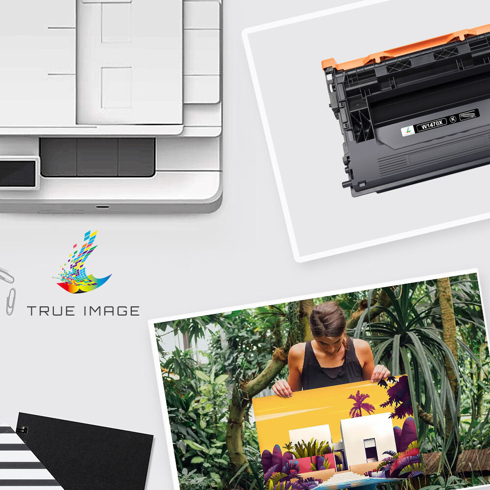 1 Pack With Chip W1470X Toner Compatible With HP 147X LaserJet M611dn MFP M634h