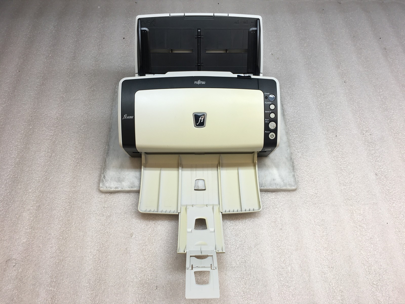 Fujitsu Fi-6130z Color Duplex Document Scanner No Power Supply