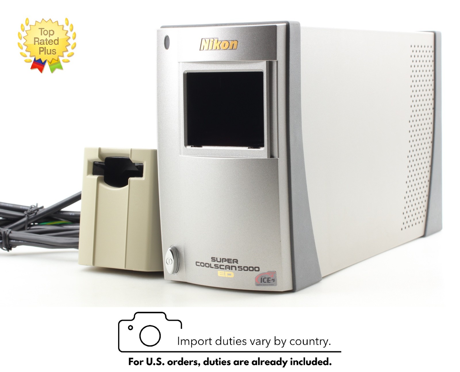 Tested[Top MINT / SA-21] Nikon LS-5000 ED Super Coolscan Film Scanner From JAPAN