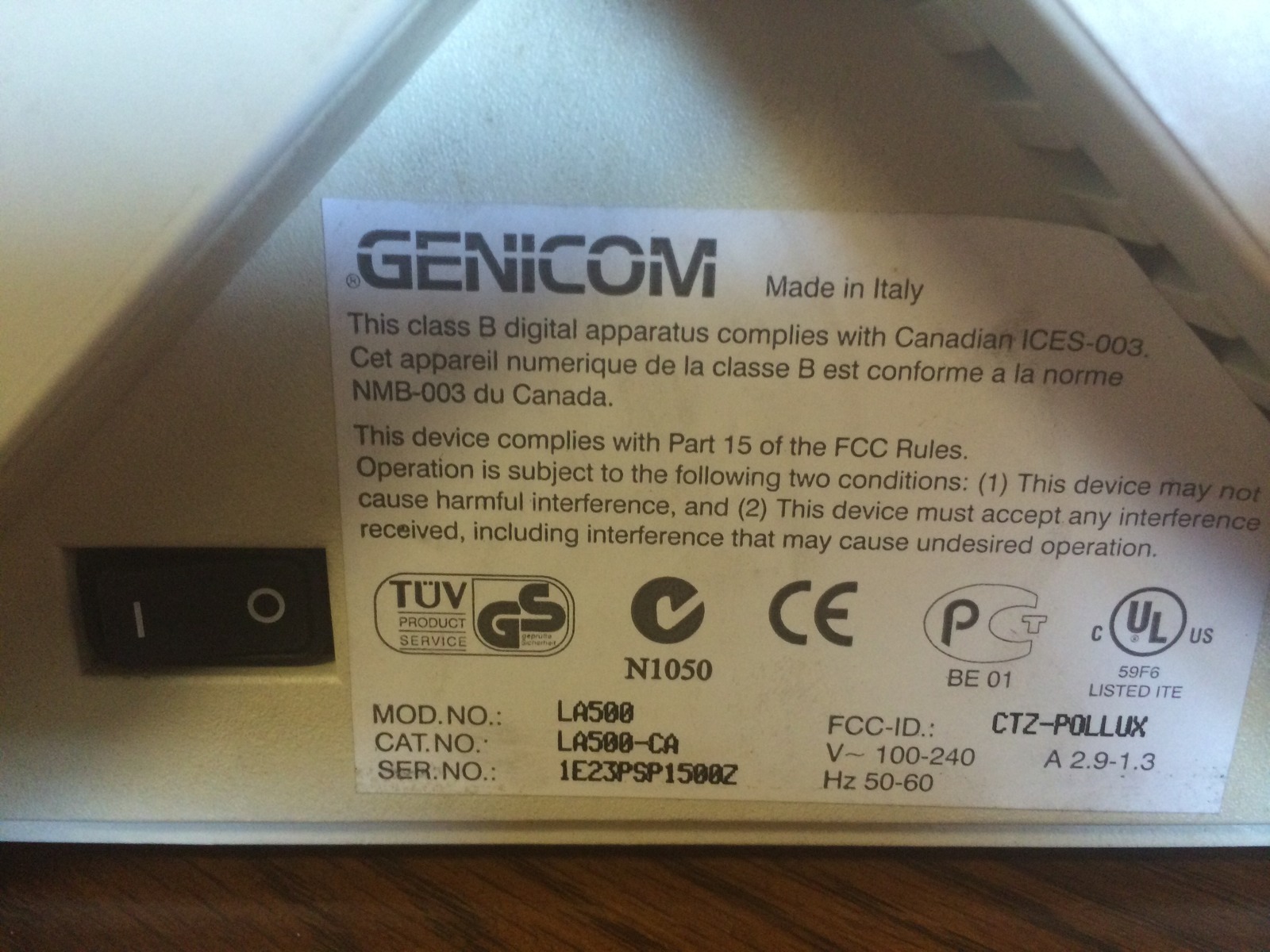 Genicom LA500 Dot Matrix Line Printer
