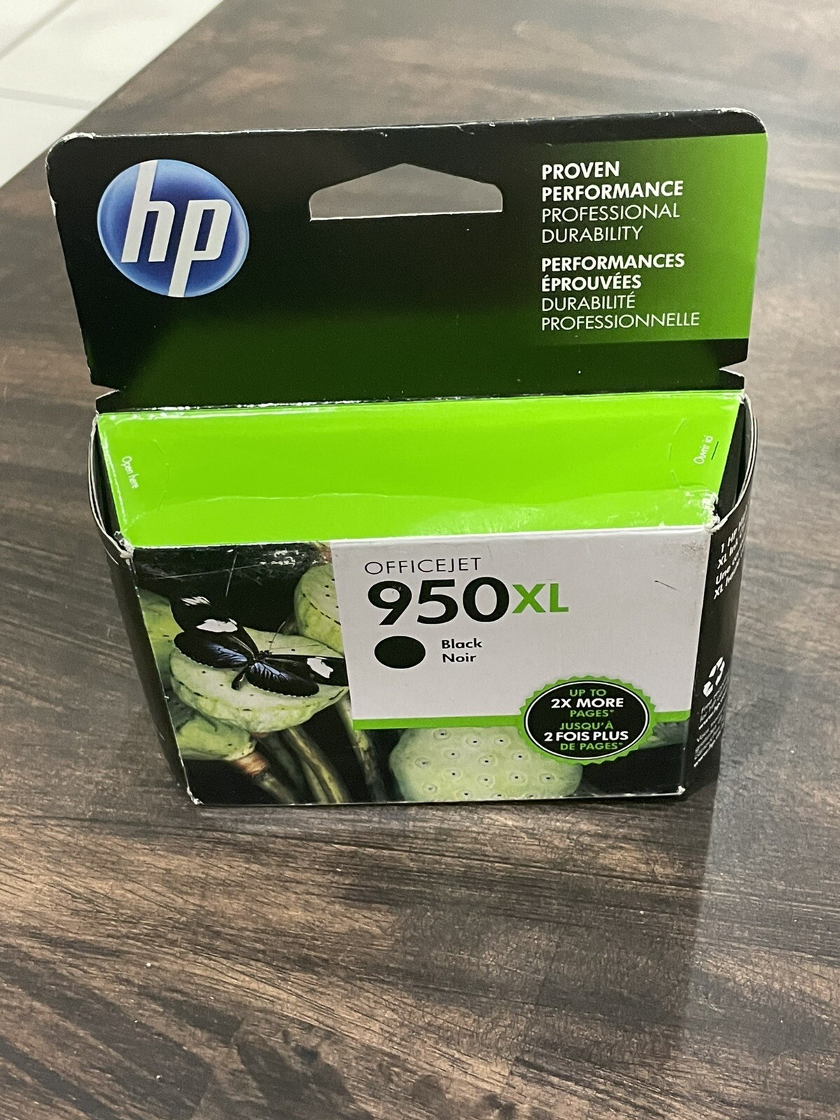 Genuine HP 950XL Black Ink Cartridge Pack Of 1, NEW, EXP 2017 (B2)