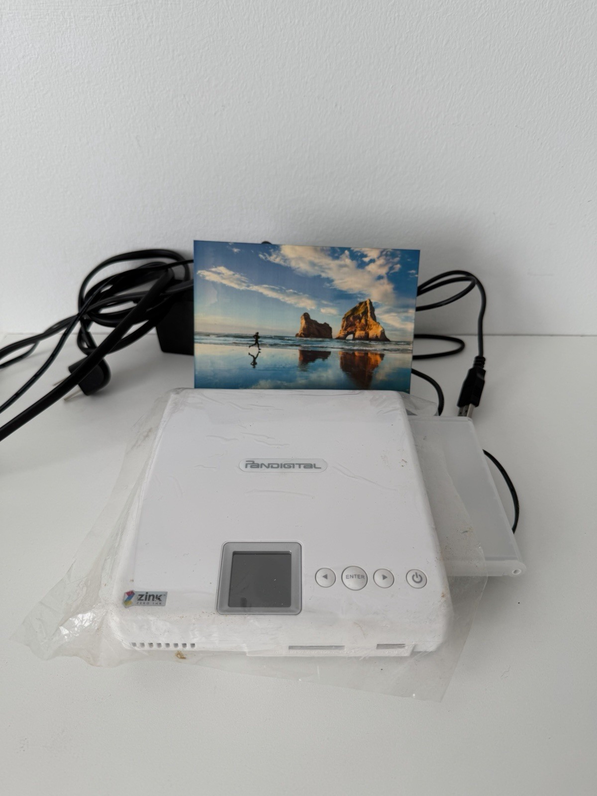 Pandigital PANPRINT01 ZINK Instant Photo Printer Tested Working
