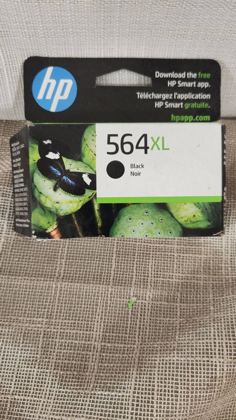 HP 564XL CN684WN Black Ink Cartridge Exp: January 2025