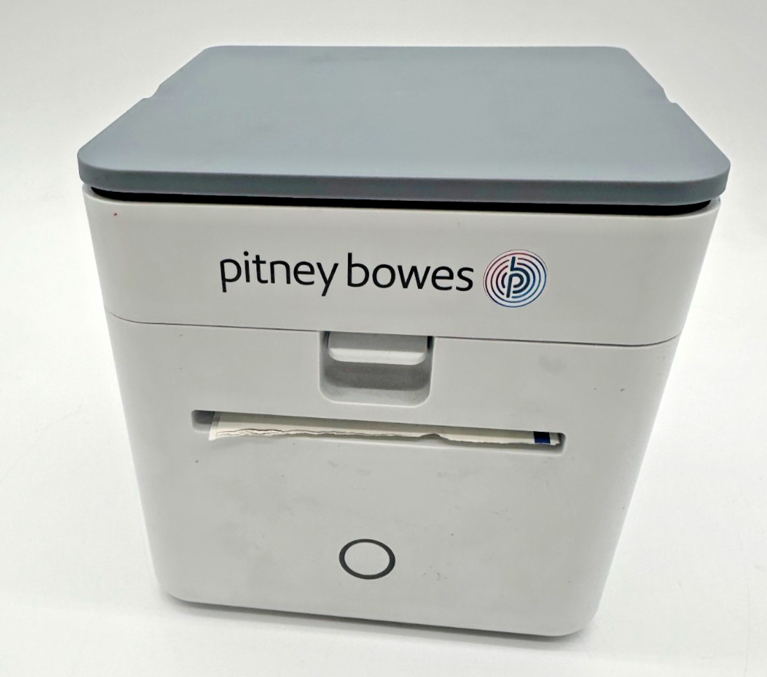 Pitney Bowes Thermal Printing Shipping Label Printer and Scale AX00/WHITE-B-