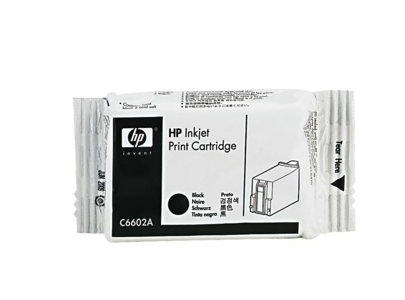HP Black Generic Inkjet Print Cartridge, C6602A EXPIRES SEPTEMBER 2027 09/2027