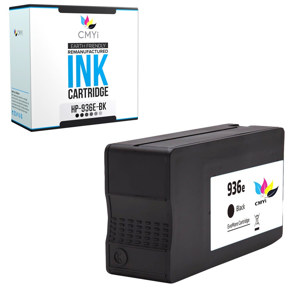 Compatible CMYi 936e Black Ink Cartridges for HP OfficeJet Pro 9110b 9135e 9125e