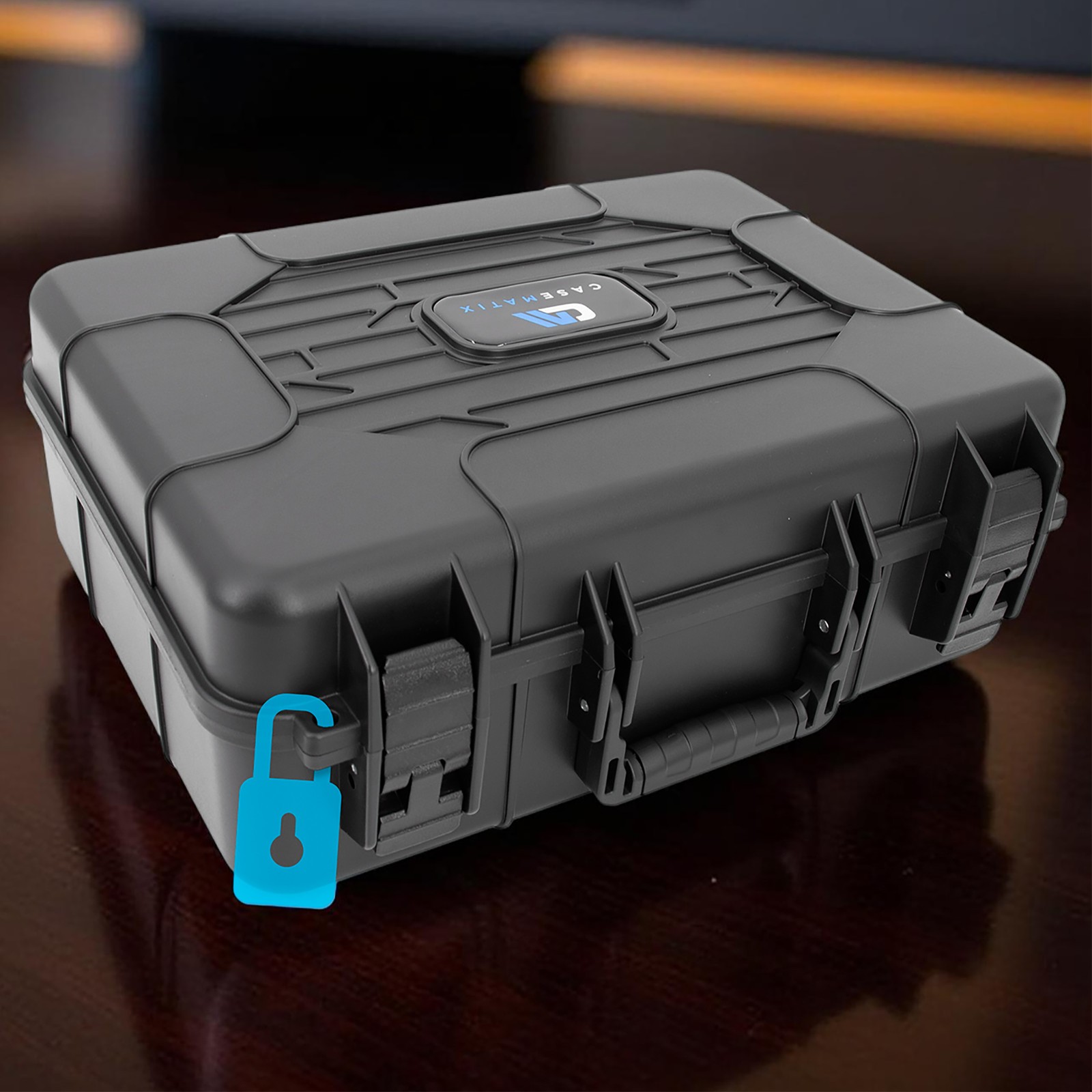 Casematix Portable Case for HP OfficeJet 200 Mobile Printer & Ink Storage