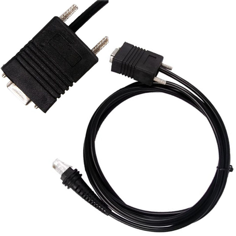 2M RS-232 COM Serial Cable For Honeywell 1900G 1300G 1202G 1250G Reader Scanner