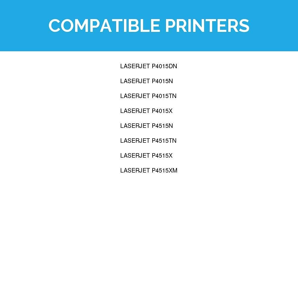 LD Products Compatible Toner Replacement For HP 64 64X CC364X (black, 2-Pk)