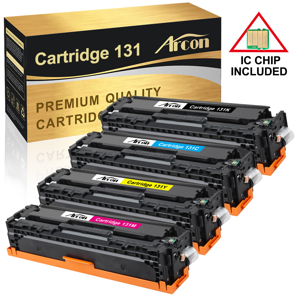 4PK CRG131 BYCM Color Toner Set for Canon 131 imageCLASS LBP-7100CN LBP-7110CW