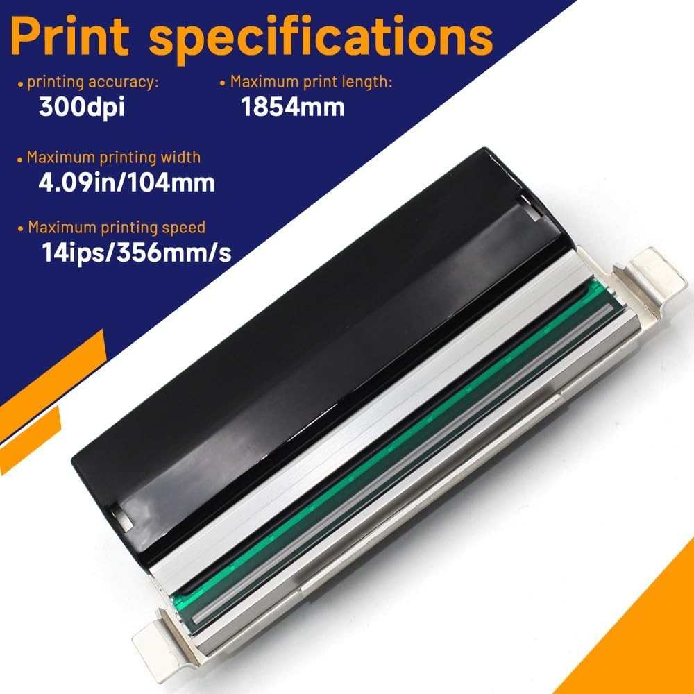 300 DPI Printhead Compatible with Zebra ZT410 & ZT411 Thermal Label Printer