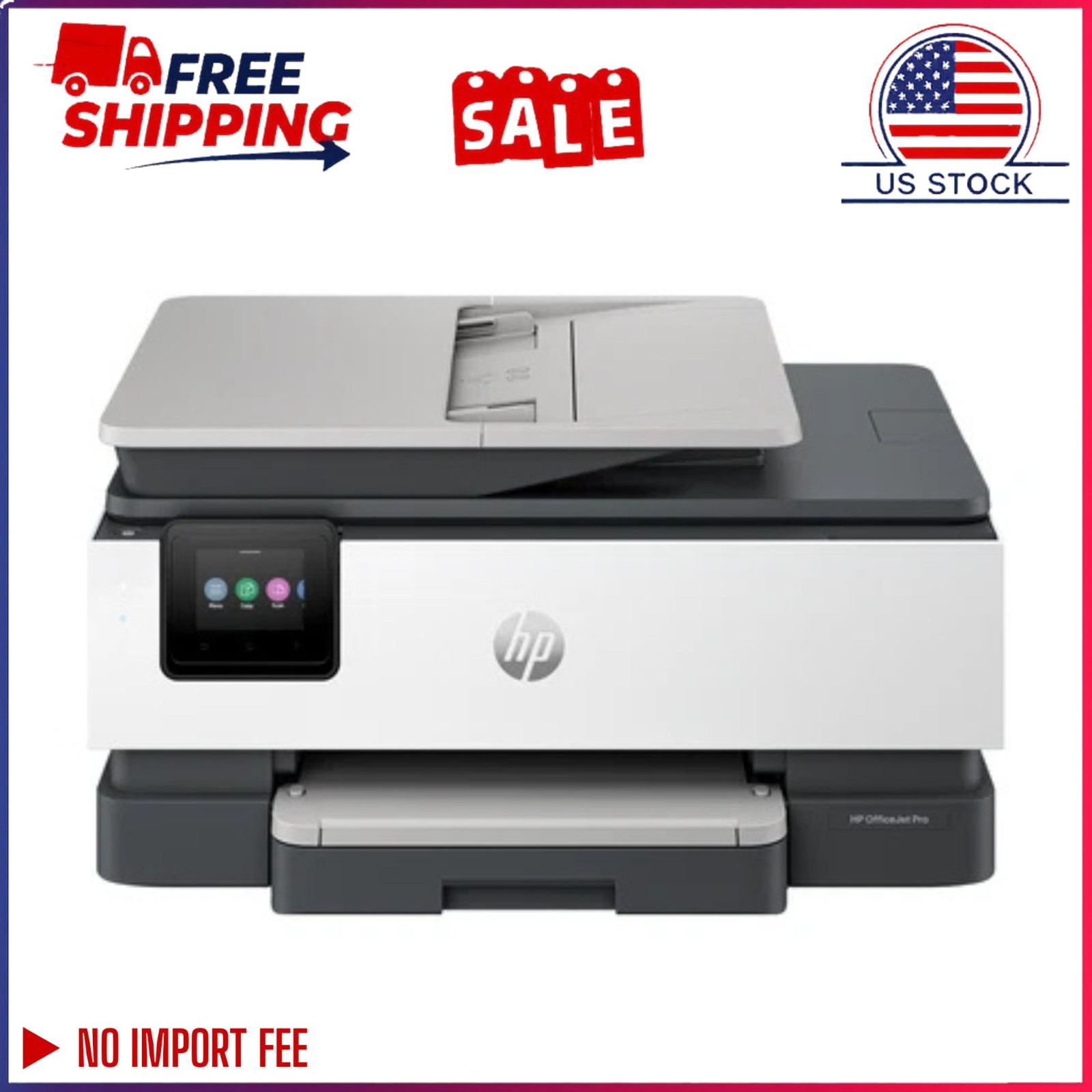 HP OfficeJet Pro 8139 Wireless Color All In One Inkjet Printer Home Office