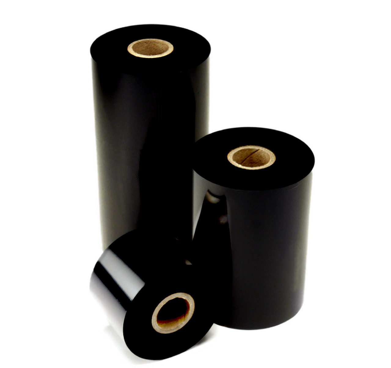 24 Rolls 2.99″ x 1968′ HF12 Wax Resin Thermal Transfer Ribbon CSI Coating In BLK