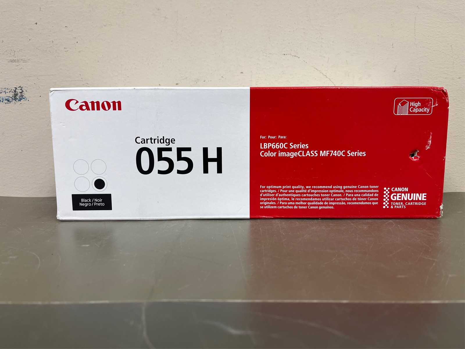 Genuine Canon Toner 055 Black, High Capacity – Yields Up To 7,600 Pages 2
