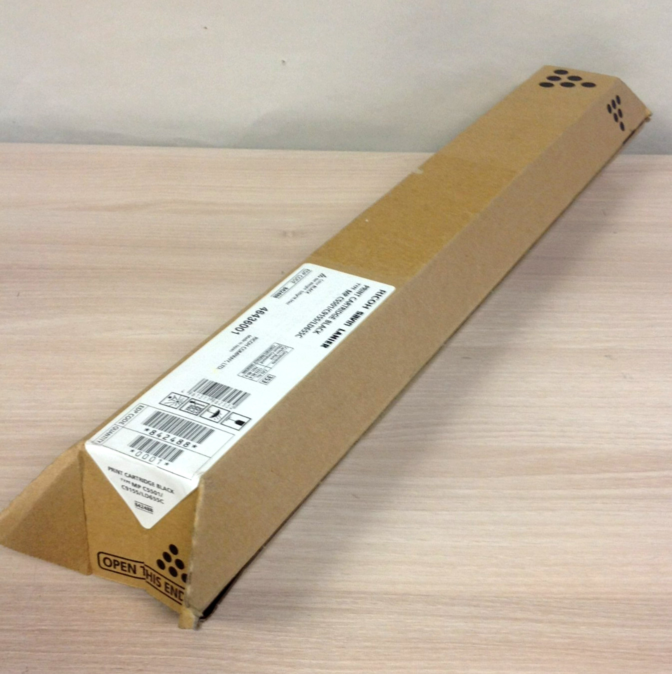 Genuine Ricoh Savin Lanier 842488 (841452) Black Toner MP C5501 C9155 LD655C NEW