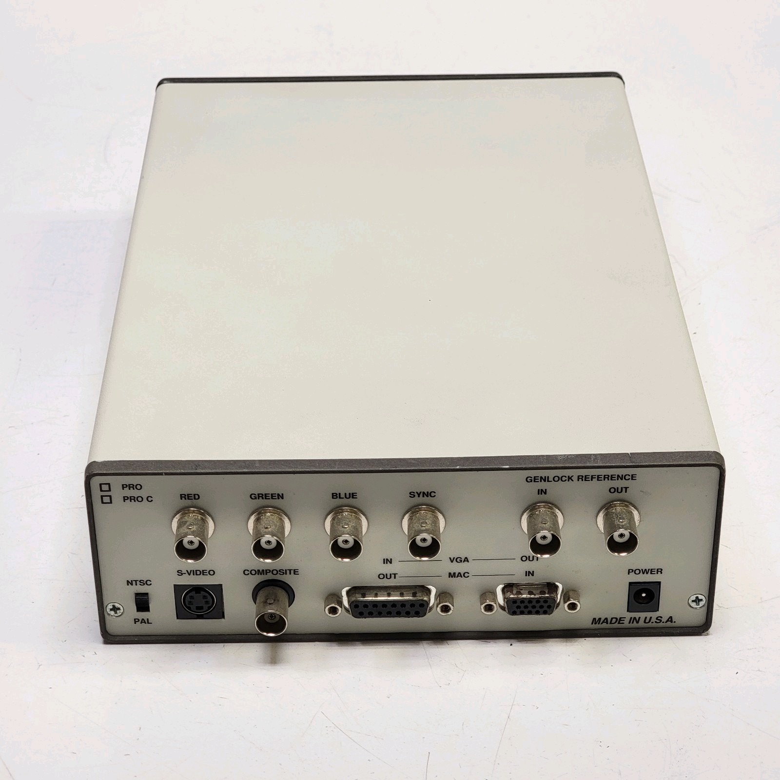 Scan Do Pro Computer To Video Scan Converter Model #1271 – NO POWER ADAPTER