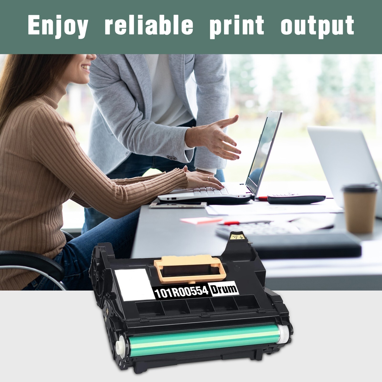 Compatible B400 Drum Unit for Xerox 101R00554 B400DN B405DN (No Toner)