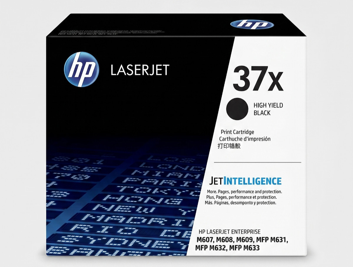 HP 37A CF237A Genuine Black Toner Cartridge Laserjet M607 M608 M609 M631 M632