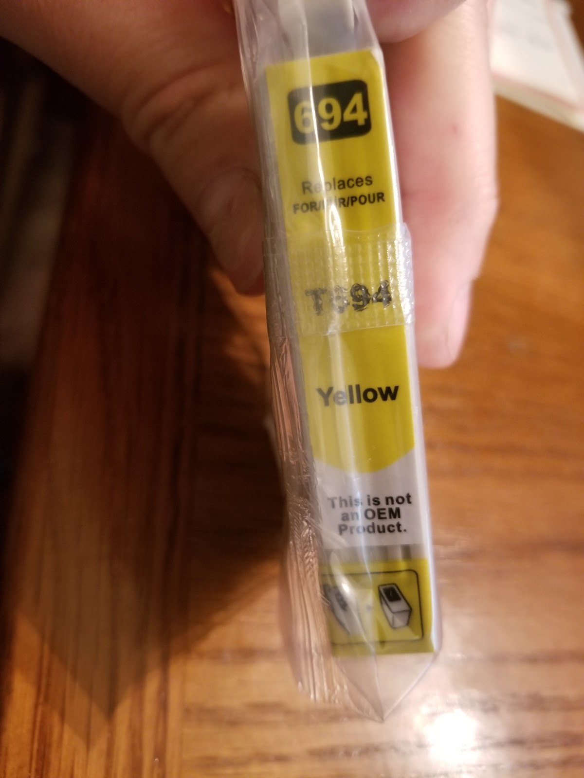 NEW Sealed Yellow Ink Cartridge Espon T694 694