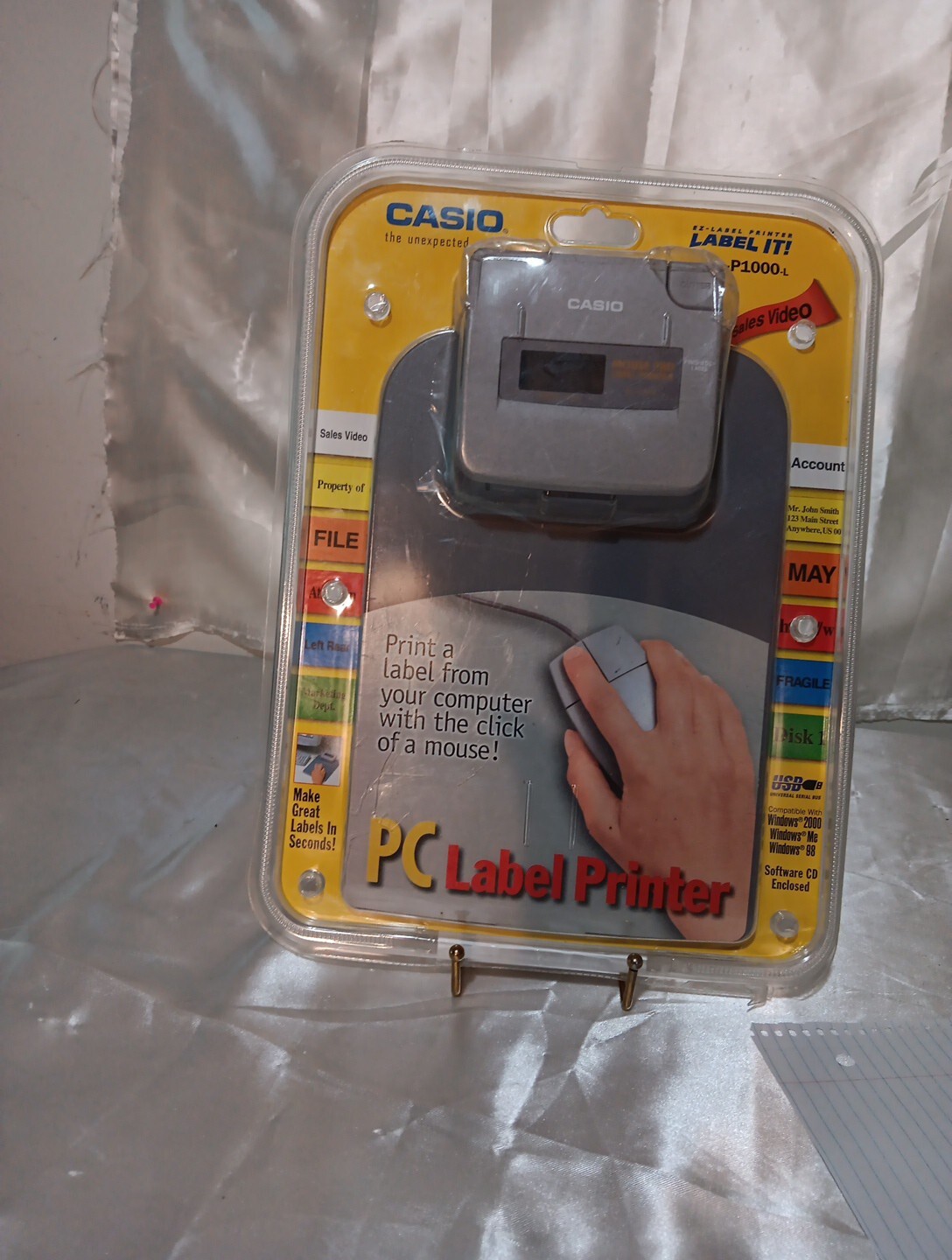 Casio KL P1000 Mouse Pad Label Printer