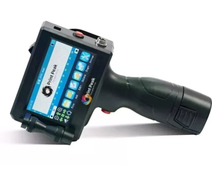 Print Peak Handheld Inkjet Printer For Multi-Surface 12.7mm