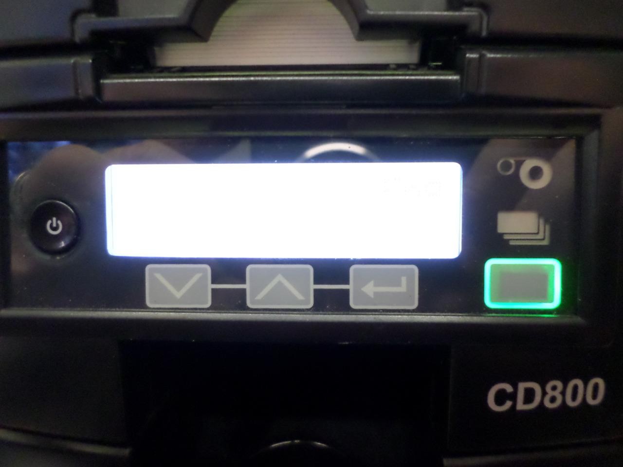 DATACARD CD800 CARD PRINTER WITH INLINE LAMINATION MODULE