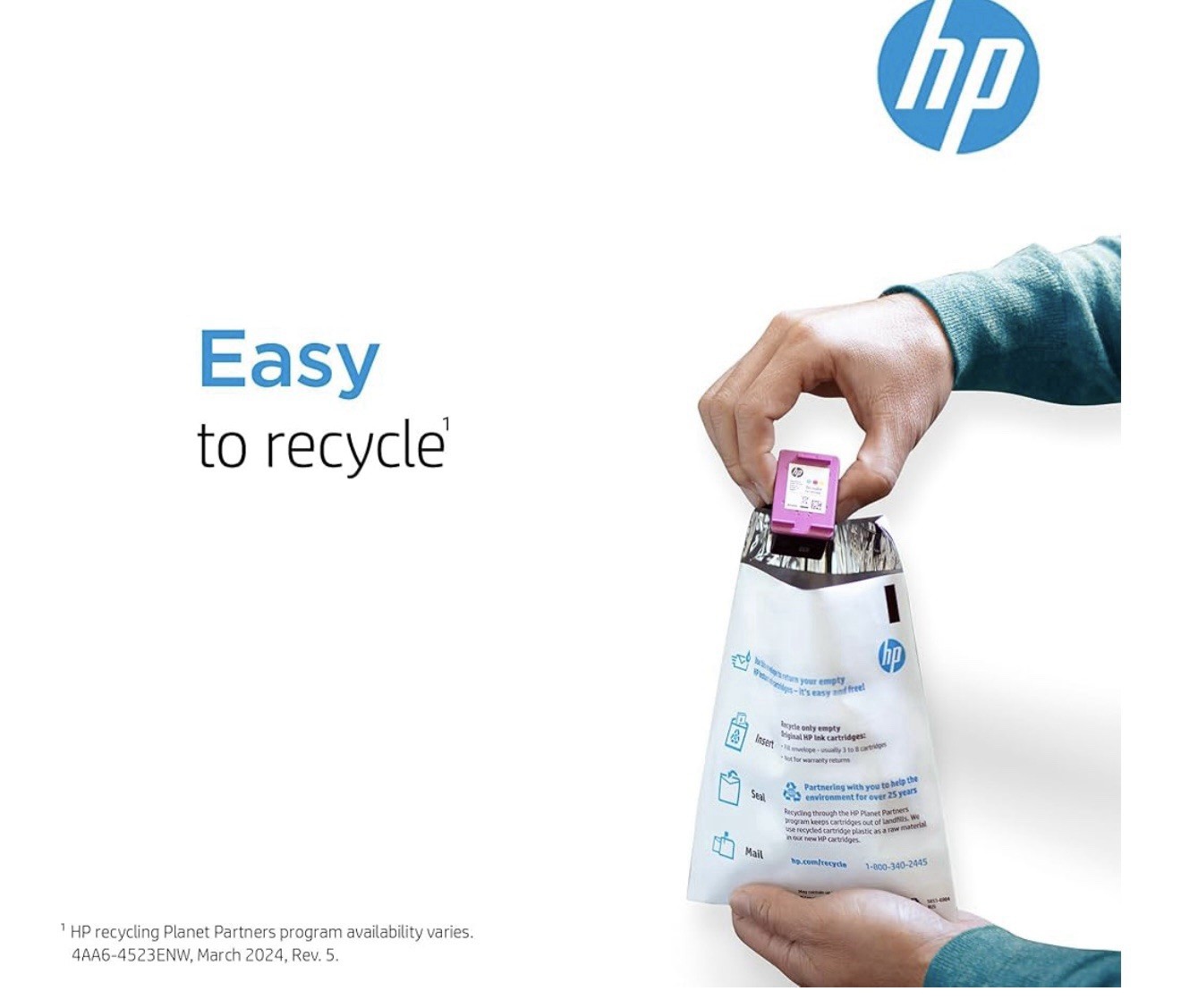 HP 950 Black Original Ink Cartridge Expires 12/2026 (T7)