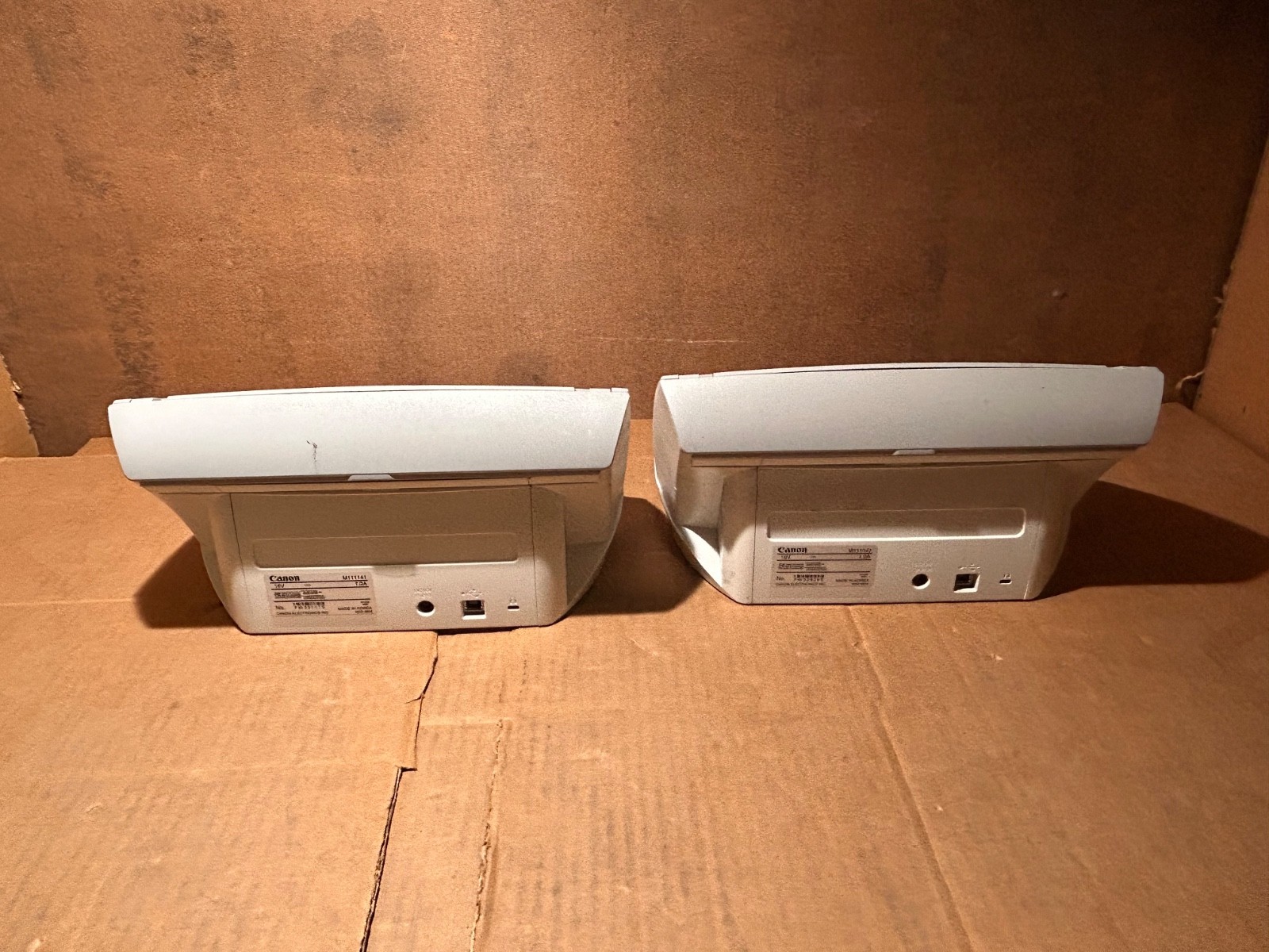 LOT Of 2 Canon ImageFormula DR-C130 M111141 Color Document Scanner