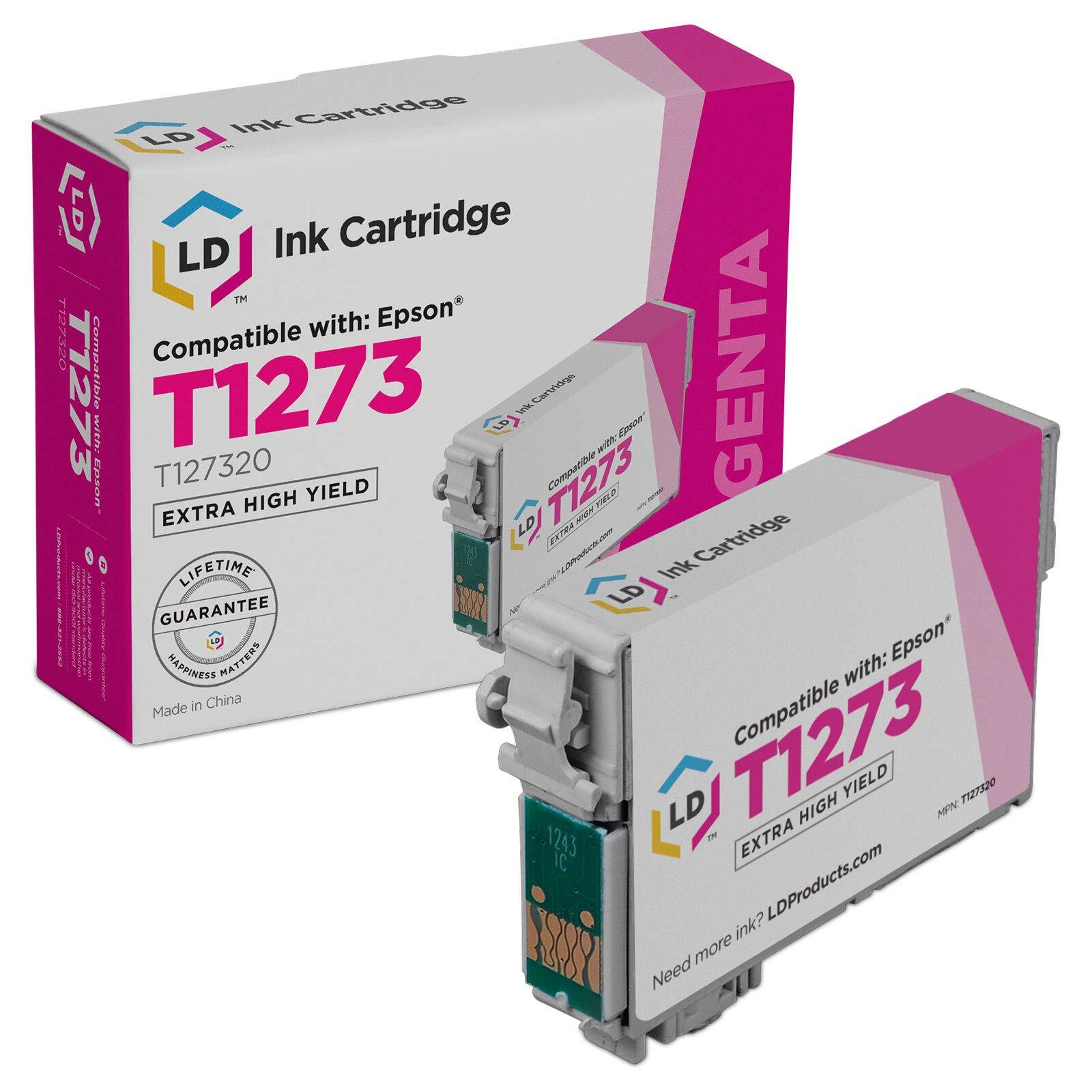 LD Replacement for Epson T127320 127 Extra High Yield Magenta Ink Cartridge