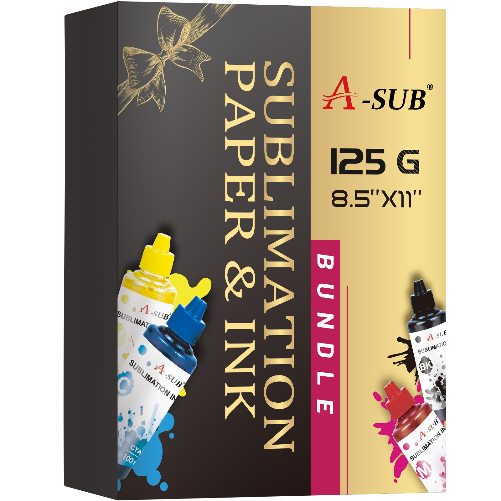 A-SUB Sublimation Starter Kit – A-SUB Sublimation Paper and Sublimation Ink