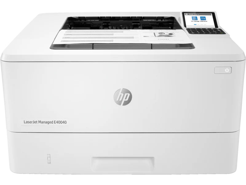 HP LaserJet Managed E40040 Monochrome Laser Printer 3PZ35A 40 ppm Tested