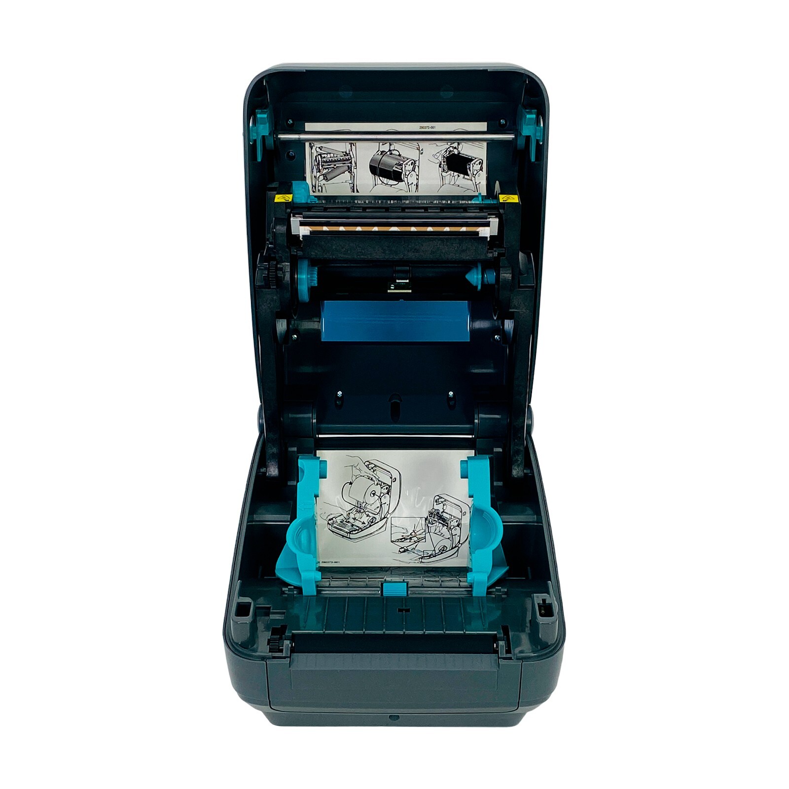 Zebra GX430T Thermal Transfer Label Printer 300 dpi USB Serial No Adapter
