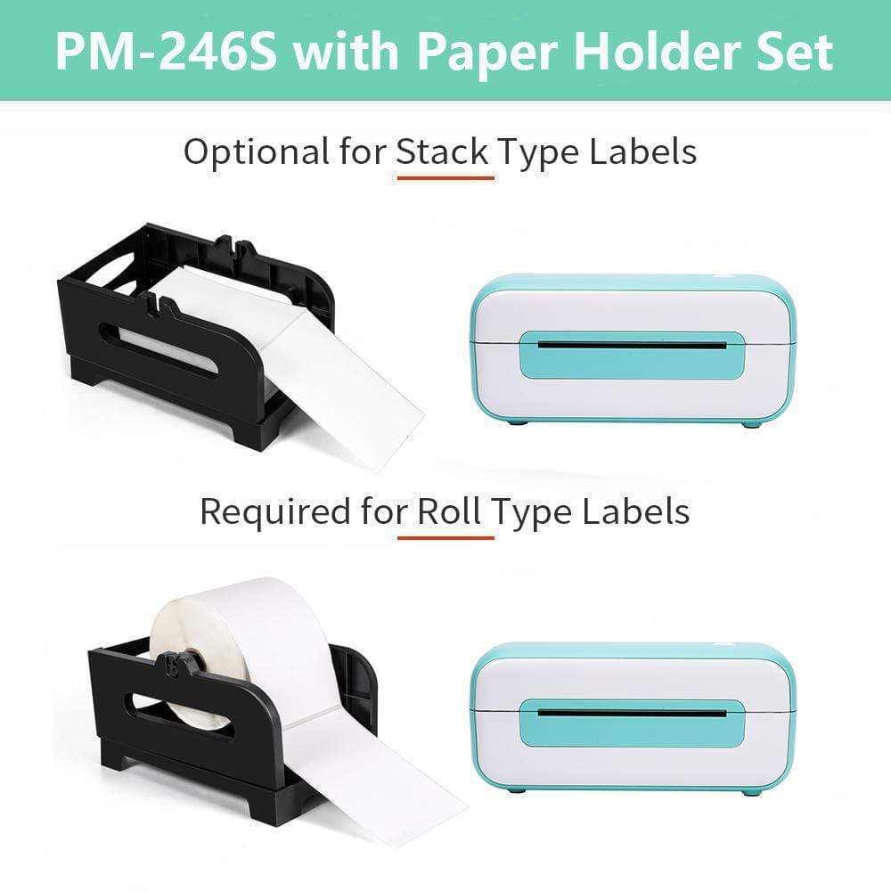 Phomemo 4 x 6 Thermal Desktop Shipping Label Printer for Small Business Lot
