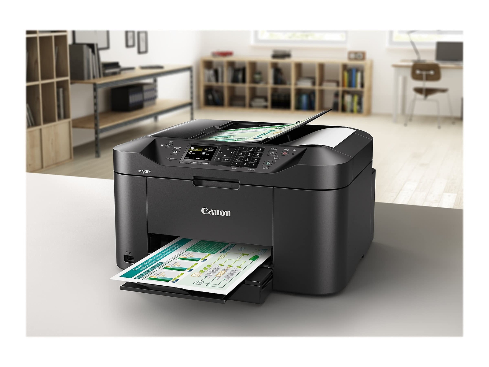 Canon MAXIFY MB2120 Wireless Color Photo Printer, All In One, Print, Scan, Copy
