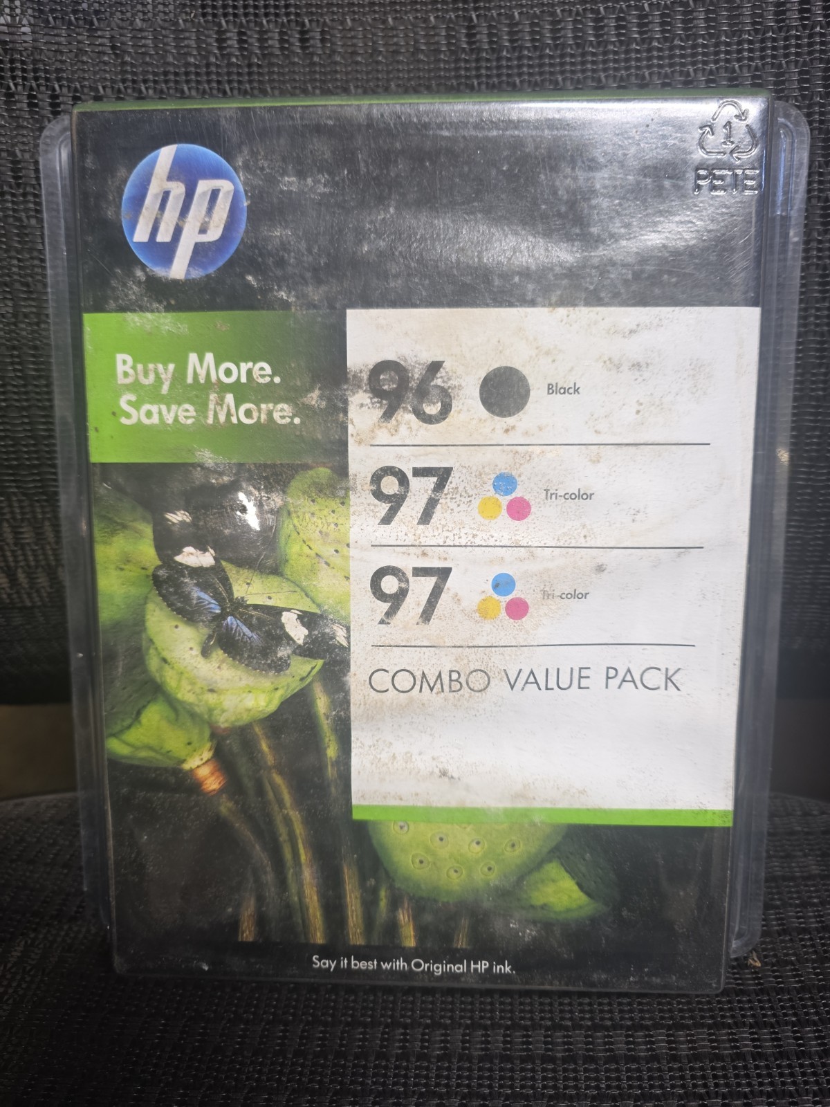 3 New Genuine HP 96 Black & 2 HP Color Ink Cartridges Combo 3 Pack Expired AS-IS