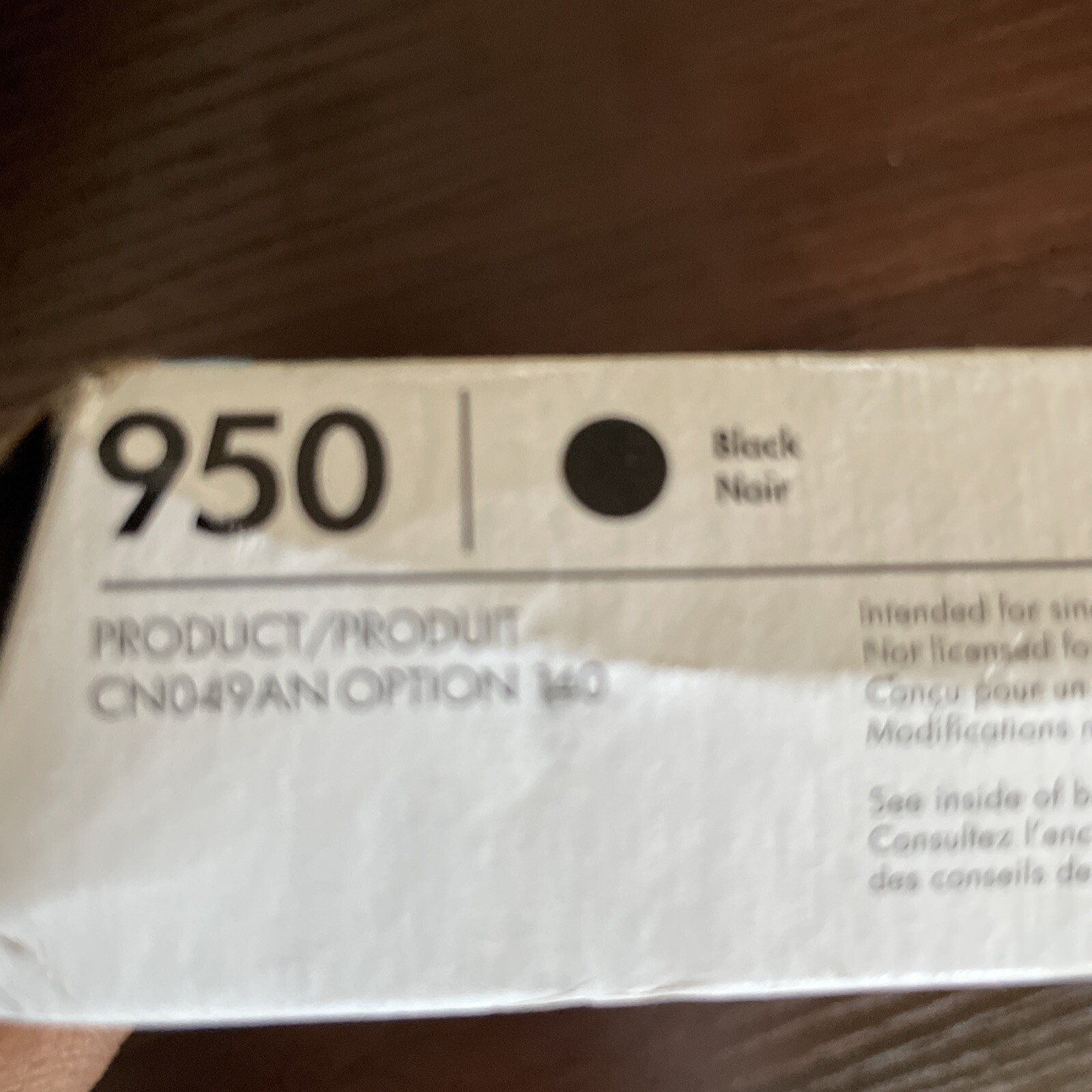 Genuine HP Black CN049AN 140 EXPIRED 10/2020