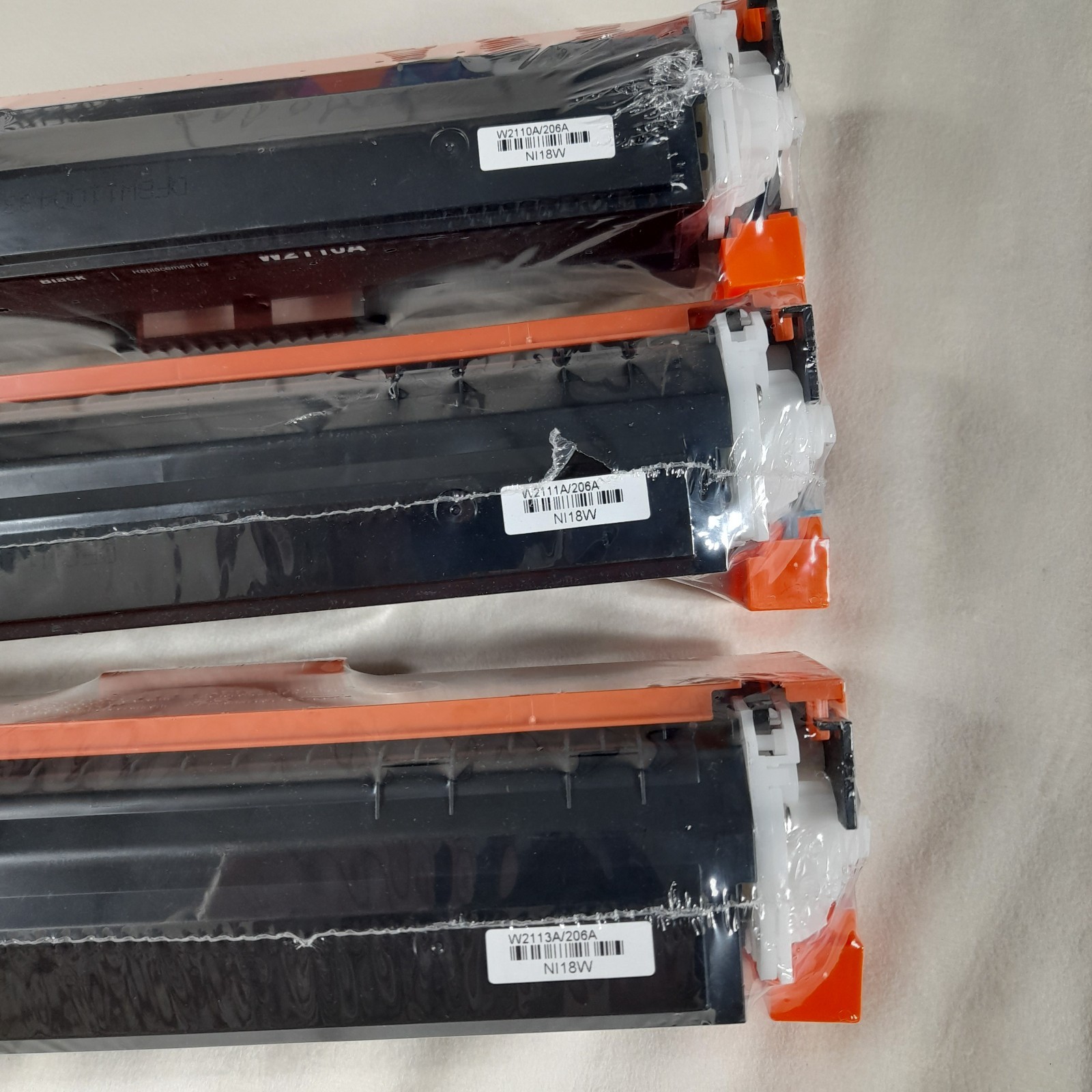 NEW~W2110A Toner Compatible for HP 206A LaserJetPro (Black, Magenta and Cyan)