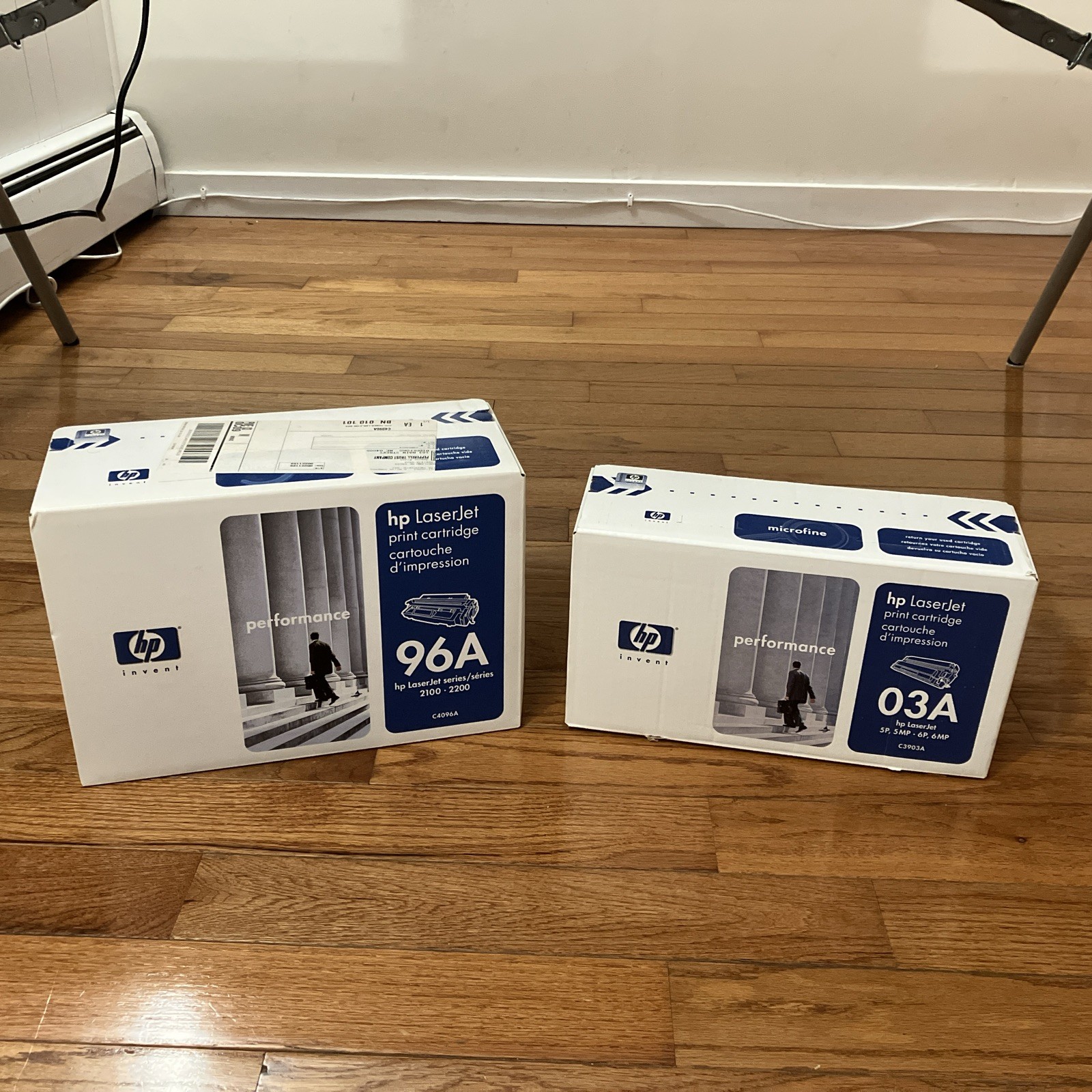 HP 03A & 96A Toner Catridges-C3903A, C4096A-New Condition