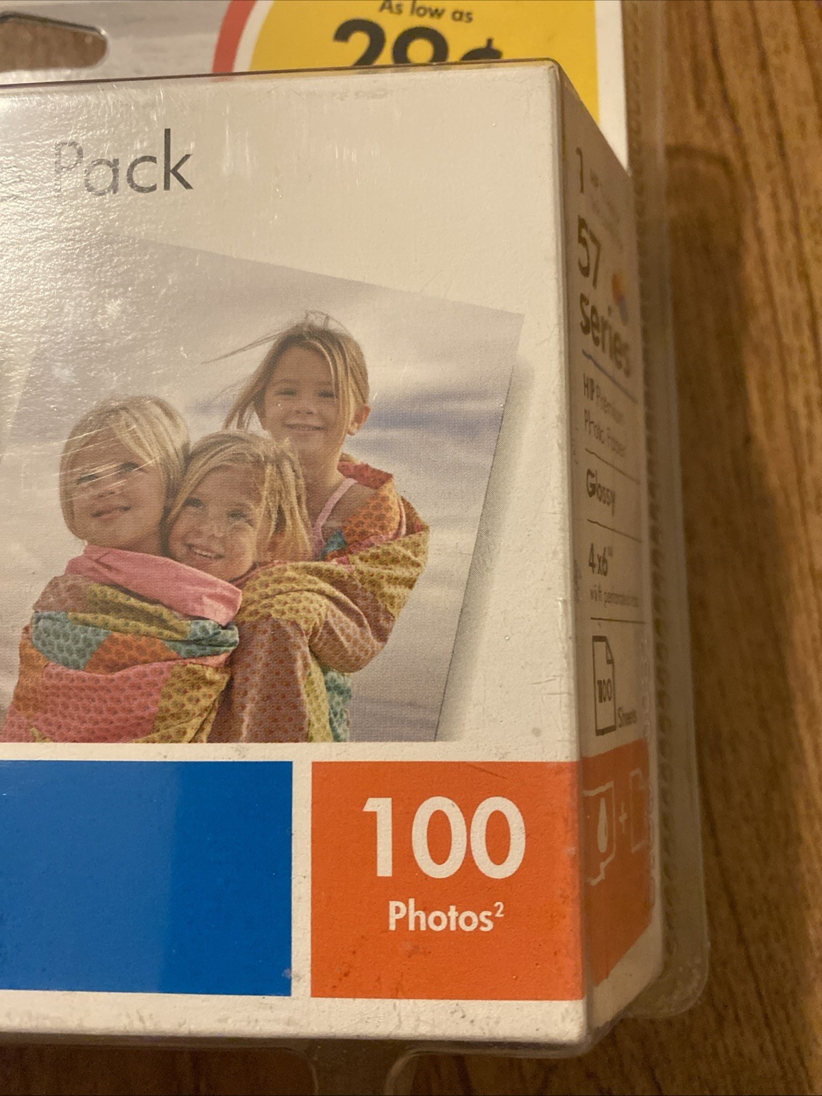 HP Photo Value Pack Custom 57 Series Photo Ink 100 Sheets w/ Paper Never Used