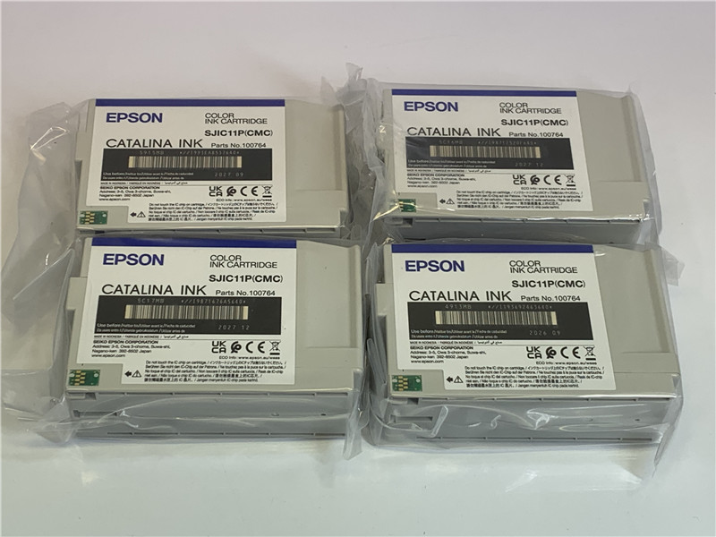 Epson SJIC11P CMC Catalina Color Ink Cartridges New 2026 2027 Exp Lot of 4