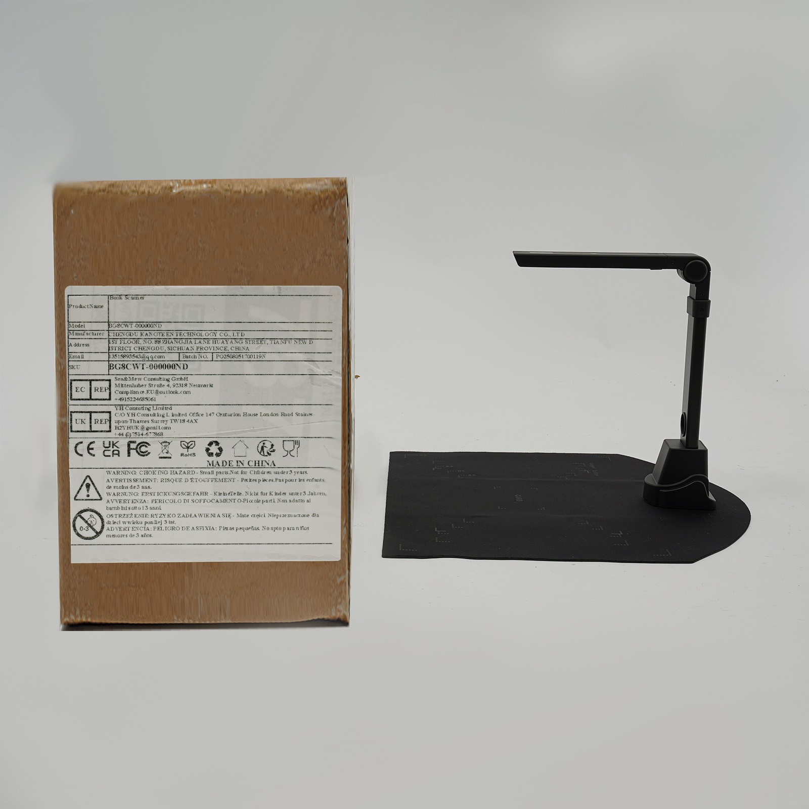 A3 Book Scanner 12 Megapixel Document Camera For Mac Ocr Pdf Word Office Use