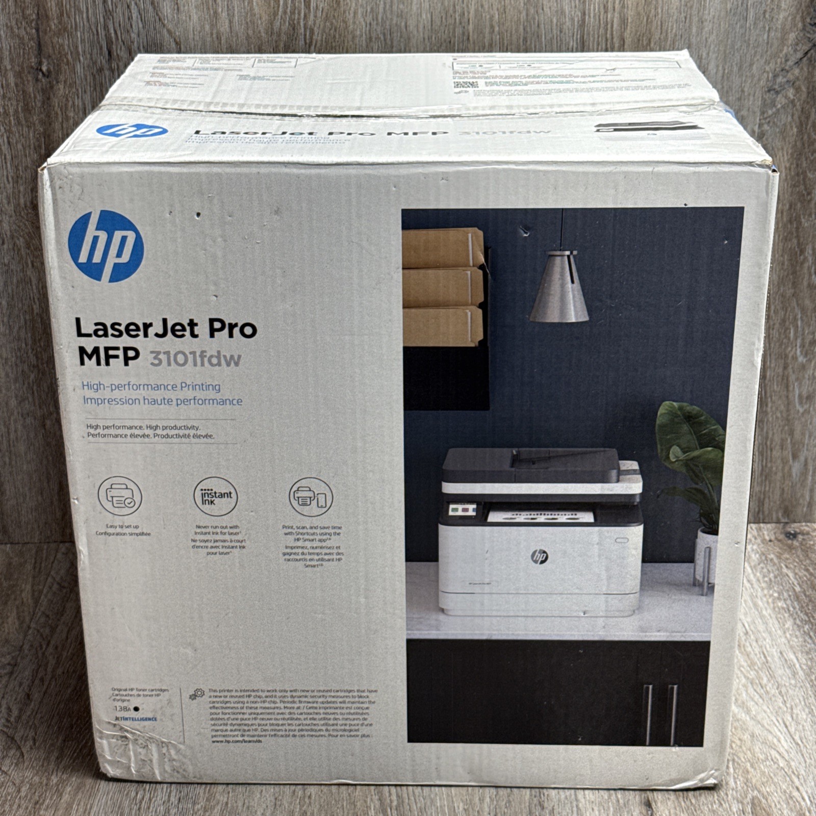 NEW HP LaserJet Pro MFP 3101fdw Monochrome Laser AlO Printer/Scan/Copy/Fax NIB