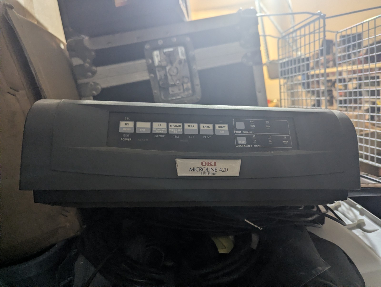 Oki MICROLINE 420 Workgroup Dot Matrix Printer
