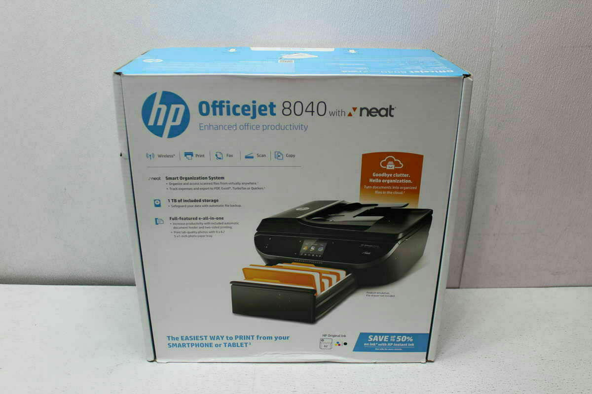 BRAND NEW HP Officejet 8040 All-in-One Printer /Scanner/Copier/Fax (F5A16A)